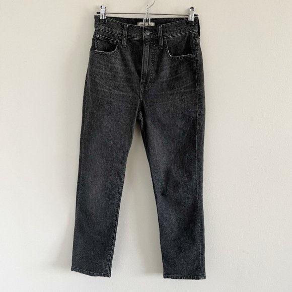 Madewell Denim - Madewell The Perfect Vintage Crop Jean 25 Sumner Wash High Rise
